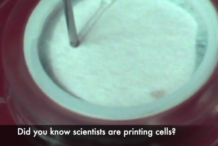 3D bioprinting to create eye tissue